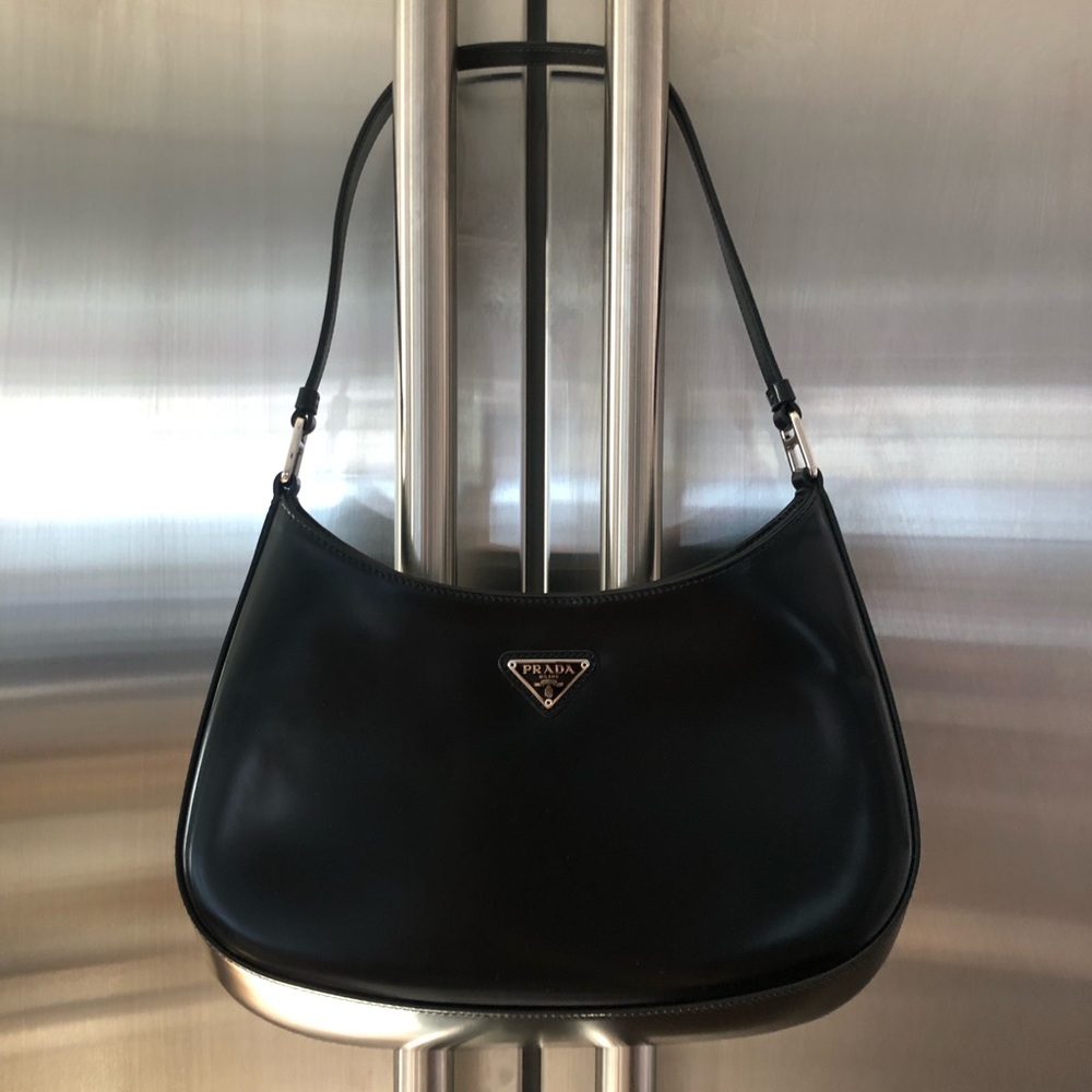 Prada Black Cleo Bag